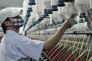 銷往中國棉紗銳減。（示意圖源：越快訊）