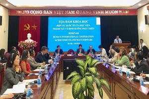 國際科學座談會現場一瞥。（圖源：雲芝）