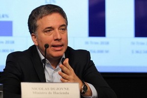 阿根廷財政部長尼古拉斯‧杜霍夫內。（圖源：歐新社）