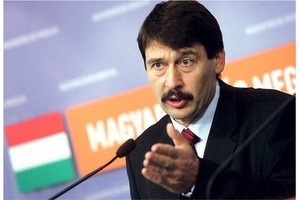 匈牙利總統阿戴爾‧亞諾什。（圖源：互聯網）