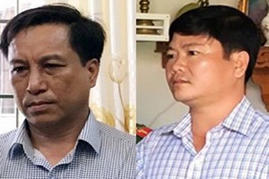 茶榮市人委會原主席葉文盛（左圖）與茶榮市人委會副主席陳長山。（圖源：達仁）