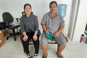 洪妙香與洪德順姐弟倆。