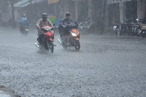 未來數天南部出現強降雨。（圖源：互聯網）