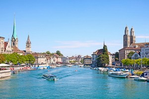 瑞士旅遊景點之一的蘇黎世湖。（圖源：互聯網）