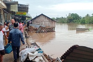坍塌現場。（圖源：日新）