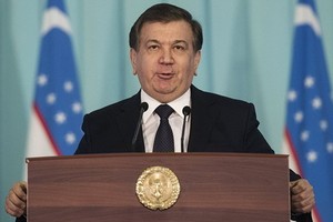 烏茲別克斯坦共和國總統沙夫卡特‧米爾濟約耶夫。（圖源：Sputnik）