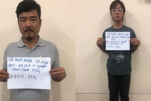 被捕的嫌犯父子倆黎玉雄（左圖）和黎俊英。（圖源：警方提供）
