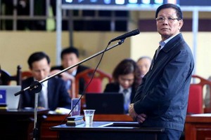 去年11月出庭受審時的被告人潘文永。（圖源：民智）