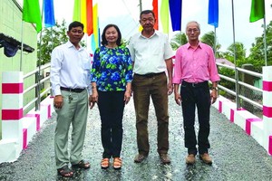 豐富會館為堅江省窮鄉建橋