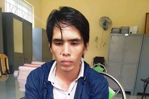 被抓獲的盜賊黎日光。（圖源：邊和SBC）