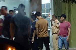 事發現場。（圖源：河靖報）