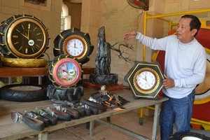 紀錄家阮文諷的最多廢棄輪胎（不同種類）系列節目頗為獨特及新奇。