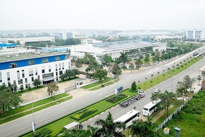 市高新技術園區一瞥。（圖源：T.Ba）