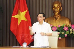 政府副總理王廷惠在會議上講話。（圖源：越通社）