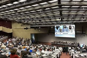 萬國郵政聯盟第三次特別大會現場。（圖源：互聯網）