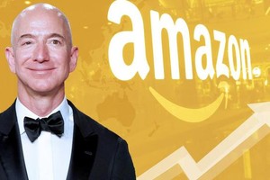 福布斯美國富豪榜，亞馬遜創始人兼CEO傑夫-貝索斯蟬聯冠軍。（）