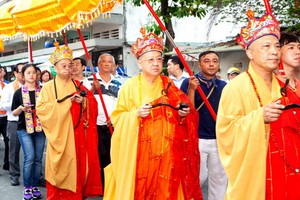 “送聖”儀式一瞥。