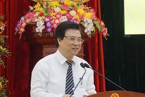 教育與培訓部副部長阮友渡在2019年畢生學習週響應儀式上致詞。（圖源：黎登）