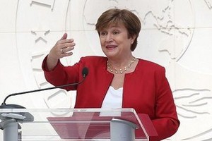 國際貨幣基金組織(IMF)新總裁格奧爾基耶娃。（圖源：Getty Images）