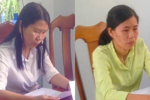 被扣押起訴的2 名涉案嫌犯陳氏姮（左圖）和黎氏秋鴛。（圖源：警方提供）