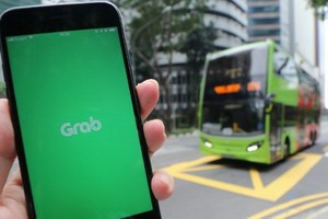 從 14 日起可通過 Grab 應用訂購巴士車票。（示意圖源：互聯網）