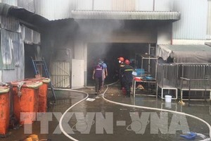 火警現場。（圖源：越通社）