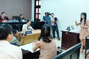 庭審爭論現場。（圖源：Viettimes）