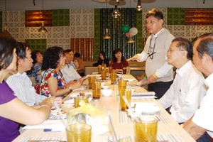 會面現場一隅。