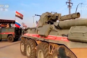 俄軍警擴大在敘土邊境巡邏範圍。（圖源：互聯網）