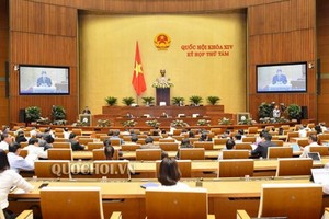 會議現場。（圖源：Quochoi.vn）