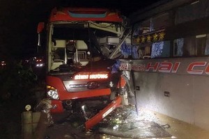 事故現場。（圖源：VTC News）