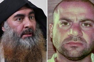 左圖為巴格達迪，右圖為 IS 接班人庫拉什。（圖源：互聯網）