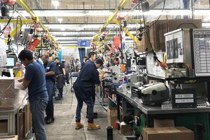 10月份美國製造業採購經理人指數(PMI)為48.3，雖然環比微升，但該數據已連續3個月低於榮枯線。（示意圖源：互聯網）