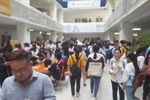 就業盛會現場一瞥。（圖源：互聯網）