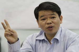 沱江潔淨水公司總經理阮文遜被革職。（圖源：陲楊）