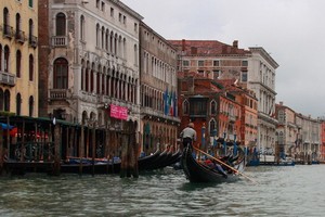 意大利威尼斯運河一瞥。（圖源：互聯網）