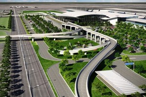 圖為隆城機場效果圖。（圖源：互聯網）