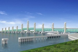 丐大水利工程配景圖。（圖源：L.T）