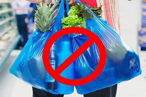 至年底會安市各機關不用塑料袋。（示意圖源：互聯網）