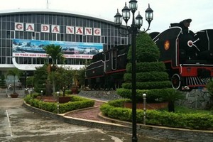 峴港市火車站一隅。（圖源：互聯網）