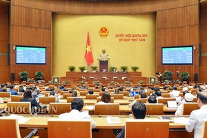 國會議事堂現場一瞥。（圖源：Quochoi.vn）