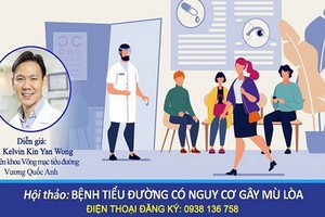 糖尿病健康研討會將於本月30日週六下午2時，在第五郡第二坊阮廌街133號ACC診所舉行。（圖源：ACC宣傳海報）