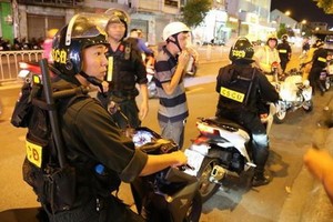 363工作組在本市街道上巡邏。（圖源：志石）