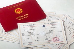 自2020 年1月15日起將廢除外語證書。（示意圖源：田升）