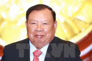 老撾人民革命黨總書記、國家主席本揚‧沃拉吉。（圖源：越通社）