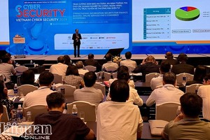 2019年網絡空間的資訊治安安全論壇現場一瞥。（圖源：海關在線）