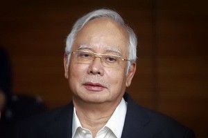 馬來西亞前總理納吉布。（圖源：AP）