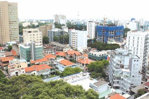 市中心地區寸土寸金。