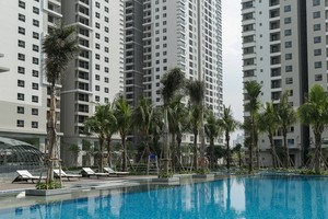 Saigon South Residences住房項目一期階段的A、B與C座公寓一瞥。（圖源：互聯網）