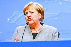 德國總理默克爾。（圖源：AP）